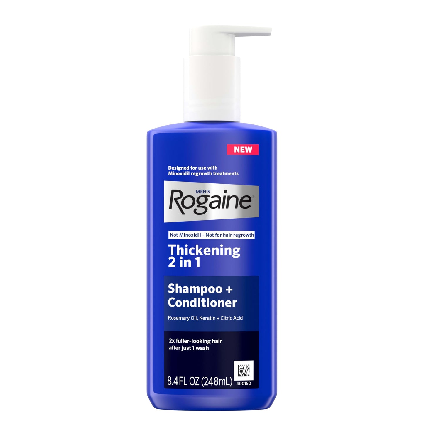 最強輔助落建 Rogaine男士加厚 2 合 1 洗髮水 護髮素thickening 2 In 1 Shampoo Conditioner 頭皮護理 Minoxidil 5%生髮 商品圖片