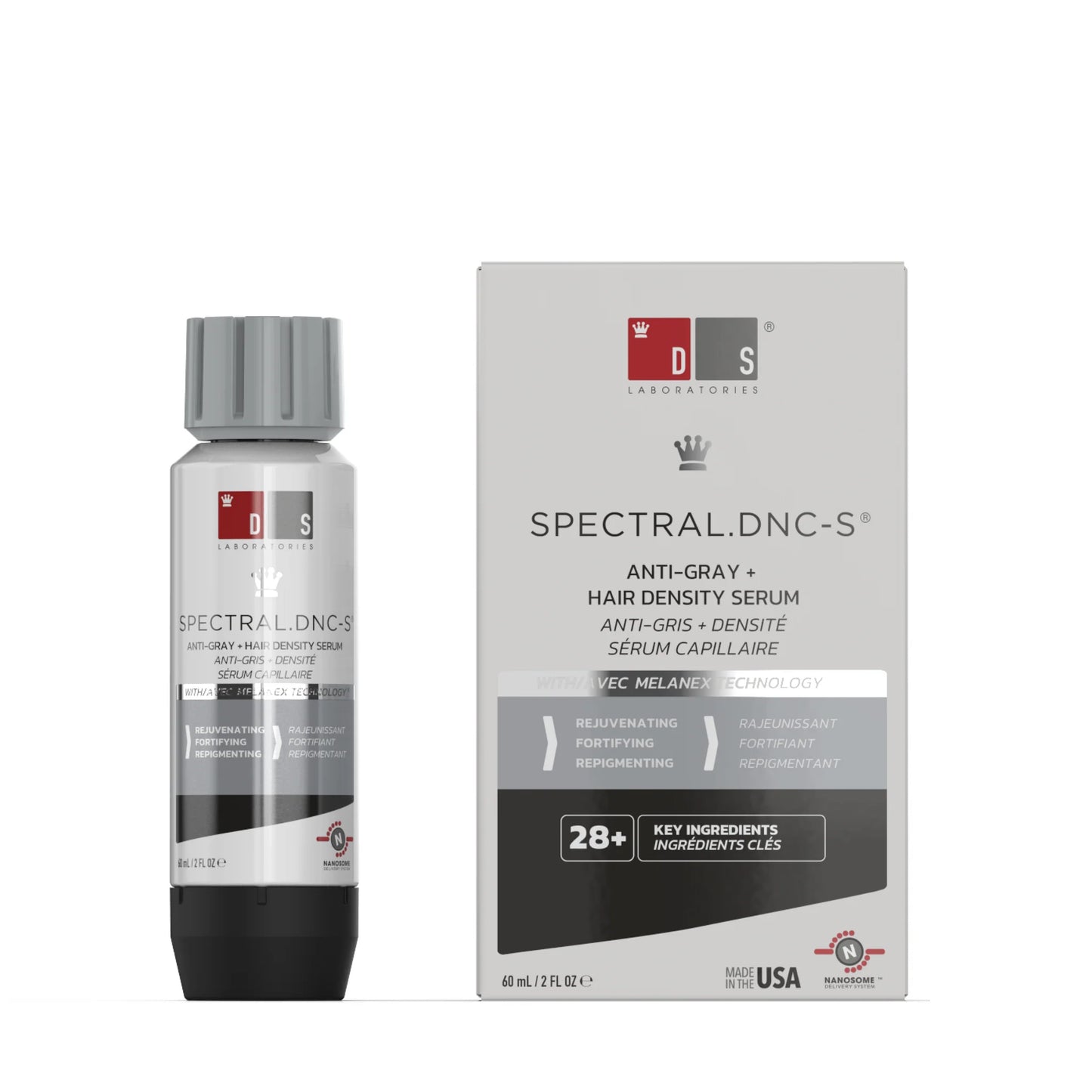 Ds Laboratories Spectral Dnc S® Extra Strength Hair Density Gray Control Serum 減白髮生髮防脫噴霧 60ml 抗灰髮 防掉髮推薦 商品圖片