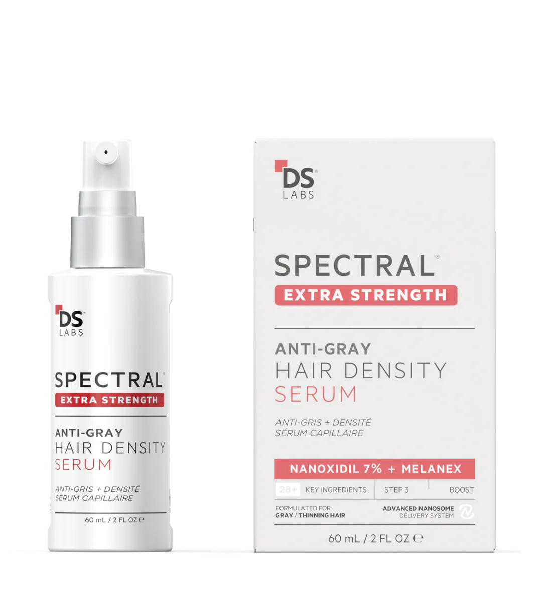 最新配方ds Laboratories Spectral Extra Strength® 7 Nanoxidil 抗灰髮密髮生髮液 60ml 防掉髮推薦 抗灰髮 商品圖片