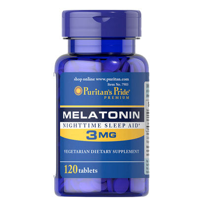 褪黑色素 Melatonin 3mg-失眠髮友必備-天然、無副作用解決失眠問題，緩和脫髮