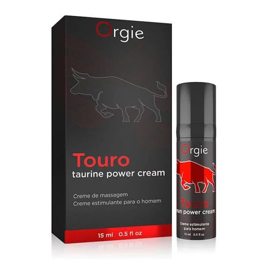 Orgie Touro 男士勃起表現增強軟膏天然成份 15ml