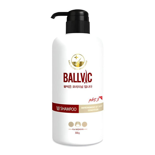 女性脫髮救星 BALLVIC W-Shampoo 抑制雌性禿女士防脫生髮洗頭水 500ml 清除DHT 熱銷千支