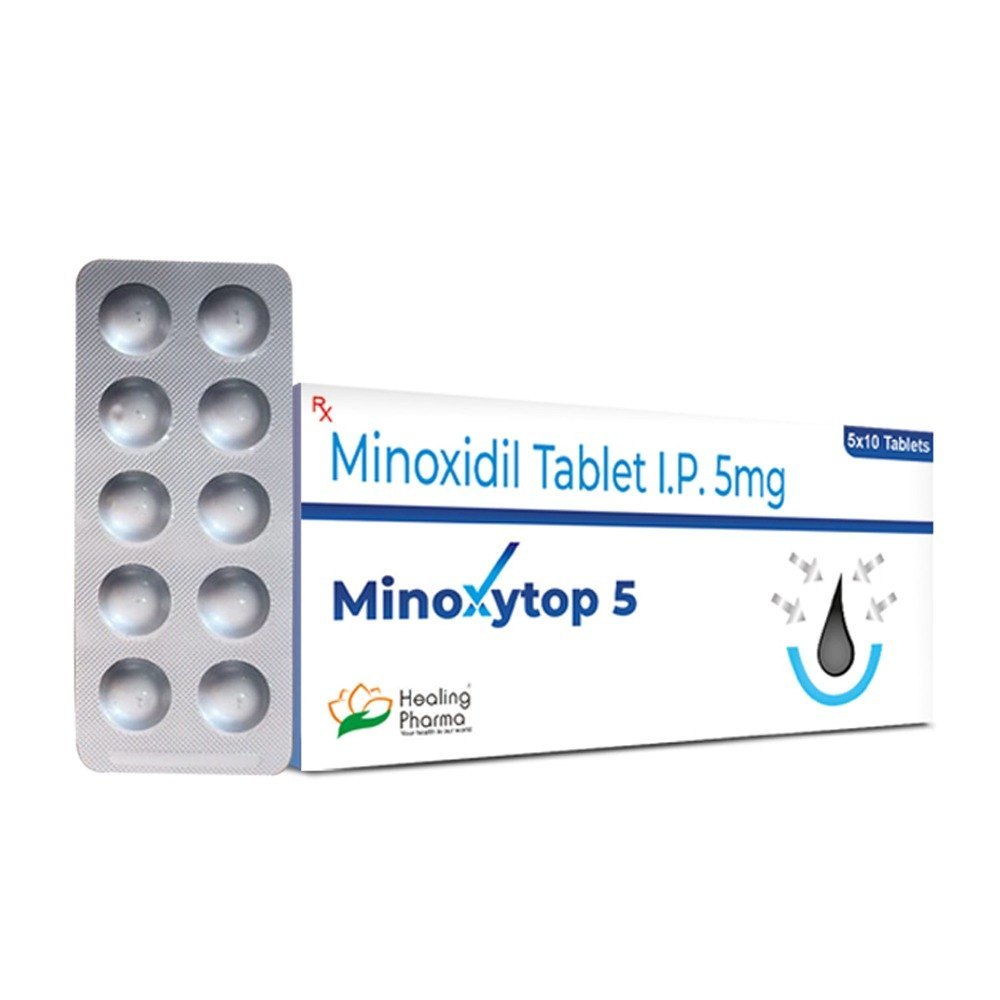 全新推薦！Minoxytop口服米諾地爾5mg (Oral Minoxidil) 50片(10片x5) 最強防脫生髮口服藥